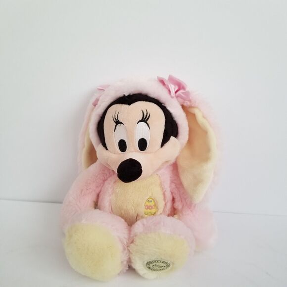 Disney Store Genuine Original Authentic Plush Toy Minnie Mouse Bunny Rabbit 15" - Picture 5 of 8